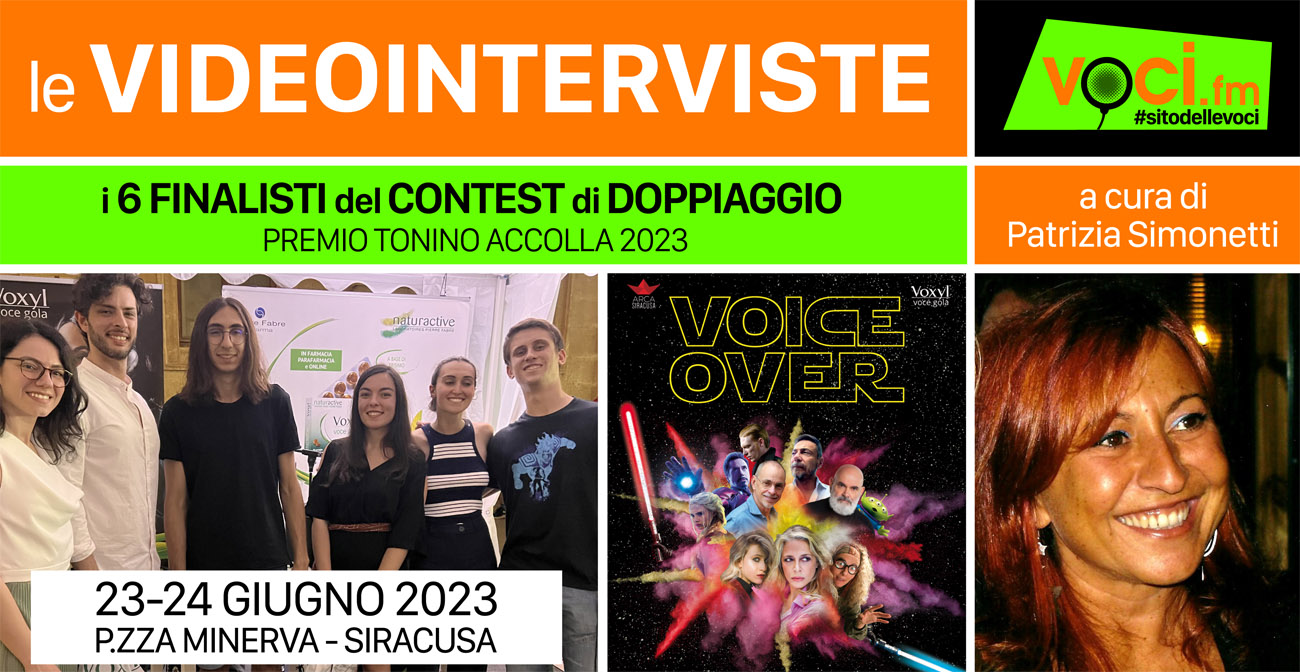 I 6 finalisti del Premio Tonino Accolla 2023 su VOCI.fm voci.fm