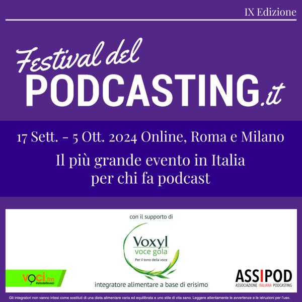 FESTIVAL DEL PODCASTING 2024